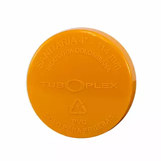 Tapa De Prueba Tuboplex 3"