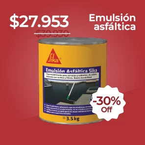 Descuento Emulsión Asfáltica