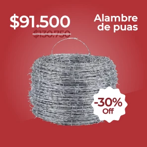 Descuento Alambre de Puas